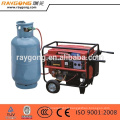 5kva lpg generator dual fuel gas gasoline generator